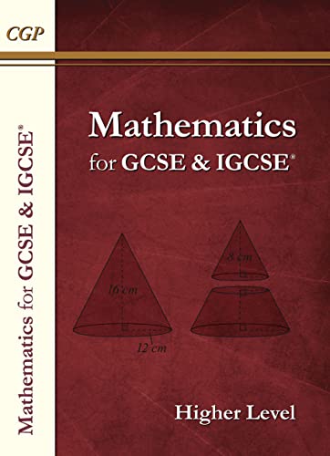 Maths for GCSE and IGCSE® Textbook: Higher - includes Answers (CGP GCSE Maths) von Coordination Group Publications Ltd (CGP)